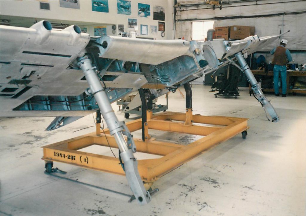 Wing assembly, after restoration