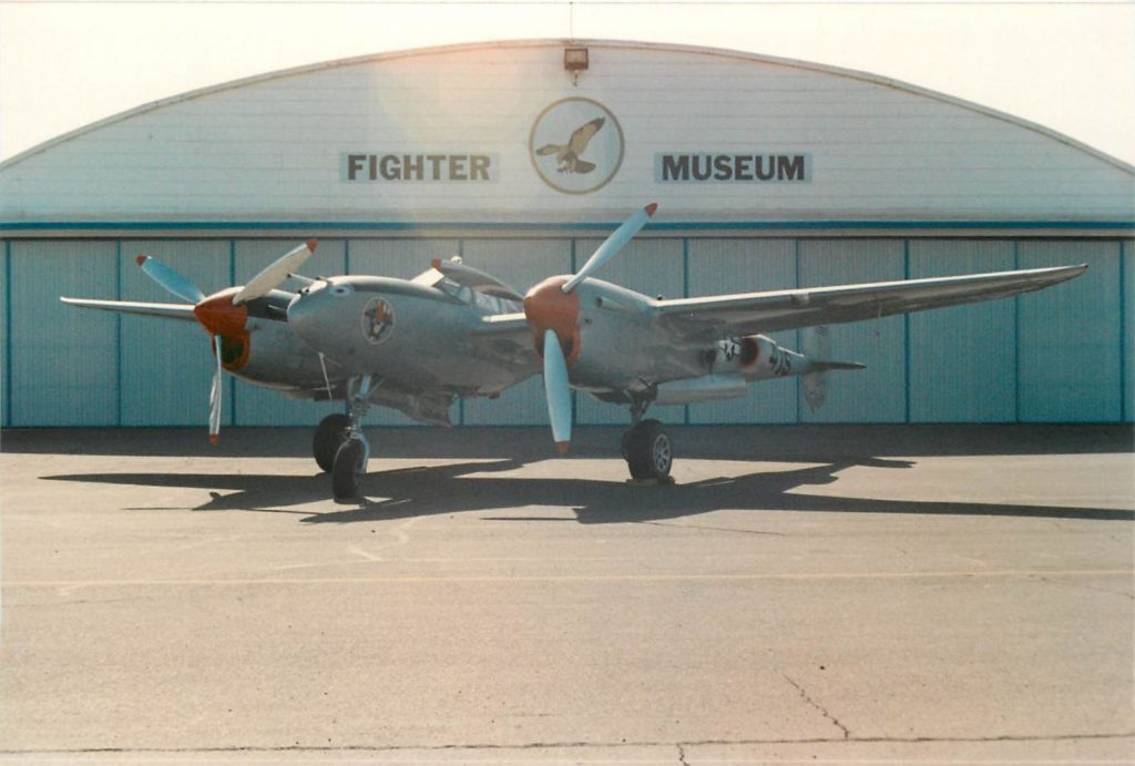 Aircraft before restoration
