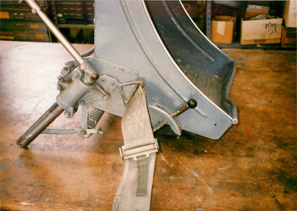 Seats, before restoration