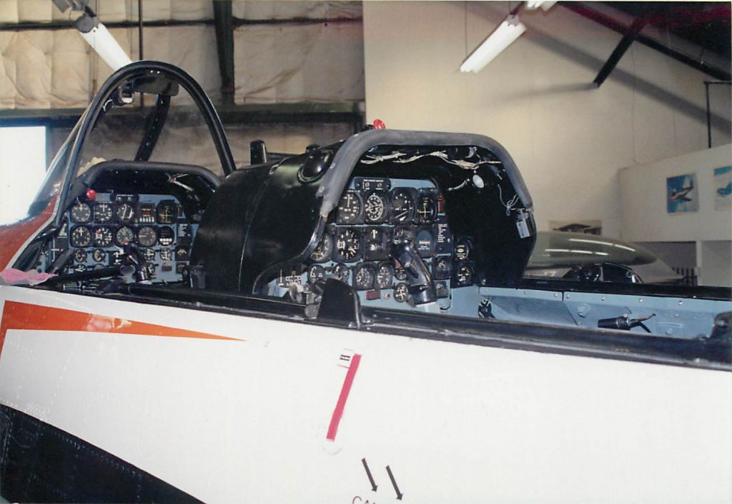 Cockpits, after restoration