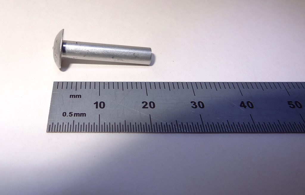 Specially ordered metric rivets