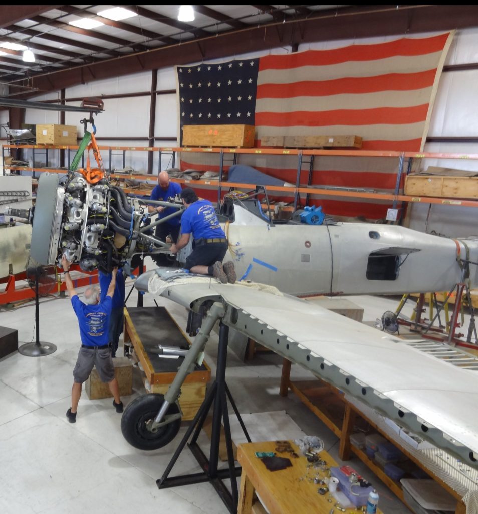 074 Fw 190F-8 - Installing engine - GossHawk Unlimited, Inc.