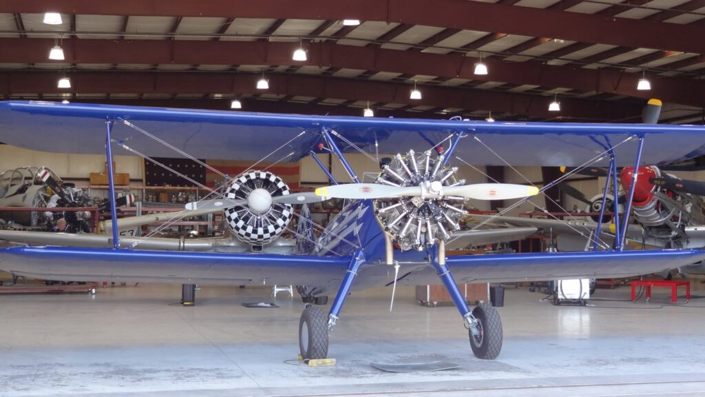 Focke-Wulf Fw 190 in hanger.
