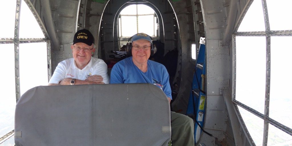 2-Jack-Morrissey-and-Joe-Shoen-on-the-way-home-from-Chino-2014-in-the-Consolidated-PB4Y-2-Privateer-1024x576